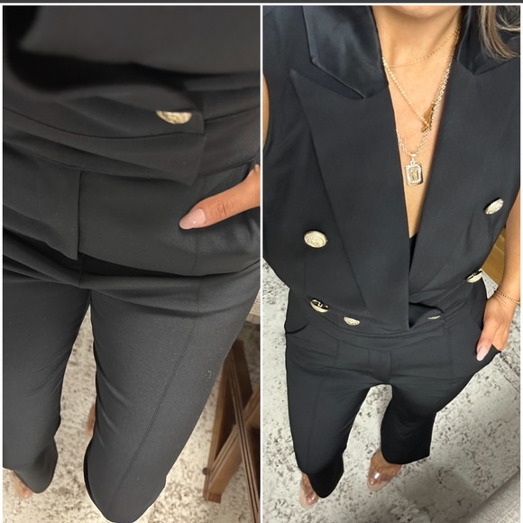 New✨Gorgeous Tuxedo jumpsuit - Picture 3 of 7